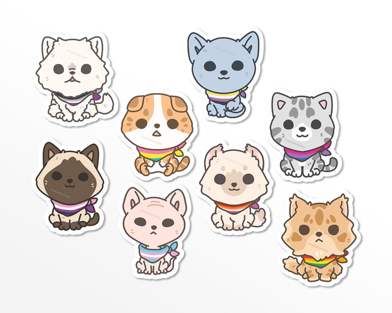 Kitty Pride | Stickers