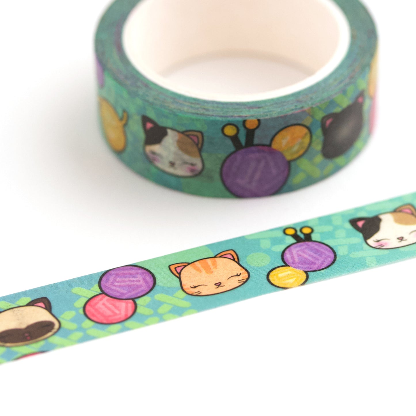 Knittin' Kitten | Washi
