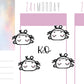 K.O | Sticker Sheet