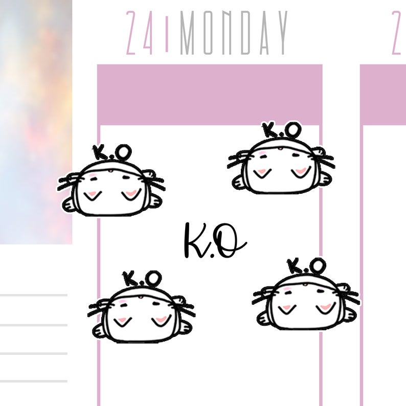 K.O | Sticker Sheet
