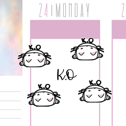 K.O | Sticker Sheet