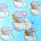 Koala Tea | Vinyl Sticker