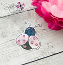 Lady Bug | Glitter Overlay Die Cut