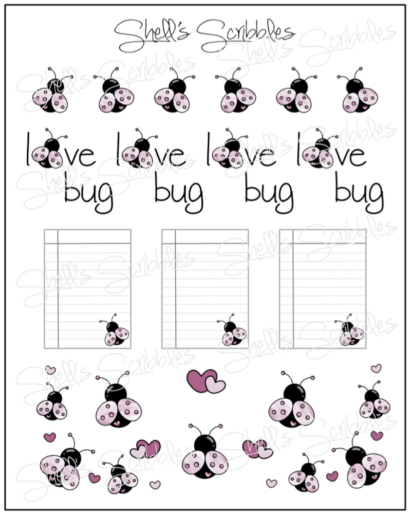 Ladybug | Sticker Sheet