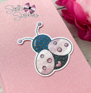 Lady Bug | Glitter Overlay Die Cut