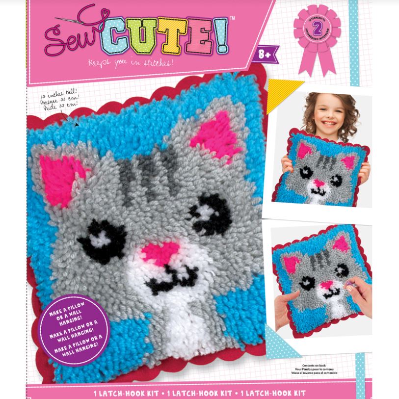 Sew Cute - Latch Hook - Cat