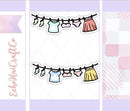 Laundry Banner | Sticker Sheet