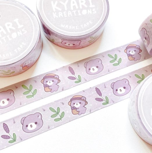 Lavender Bear | Washi