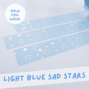 Light Blue SAD Stars | Washi