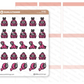 Lil Children's Game - Pink Soldiers | Sticker Sheet