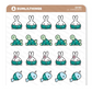 Lil Children's Game - Players | Sticker Sheet