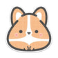 Lil' Corgi Vinyl Sticker