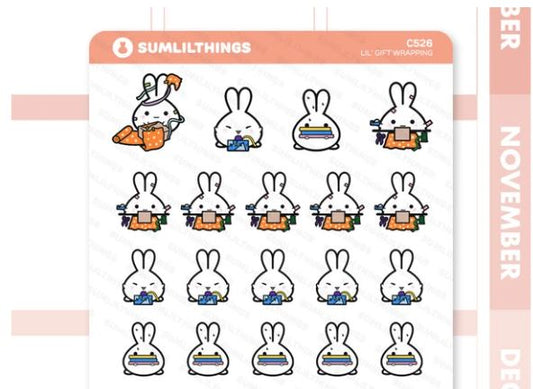Lil' Gift Wrapping | Sticker Sheet