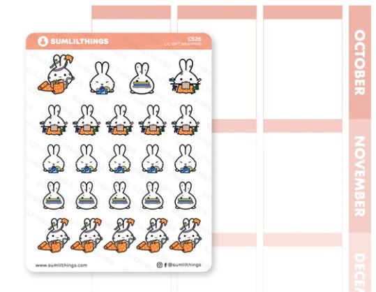 Lil' Gift Wrapping | Sticker Sheet