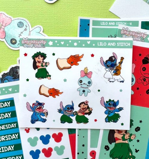 Lilo and Stitch | Sticker Sheet