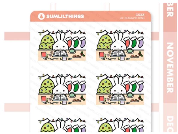 Lil' Planning Desk | Sticker Sheet