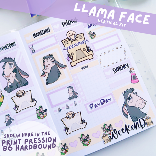 Llama Face | Vertical Kit