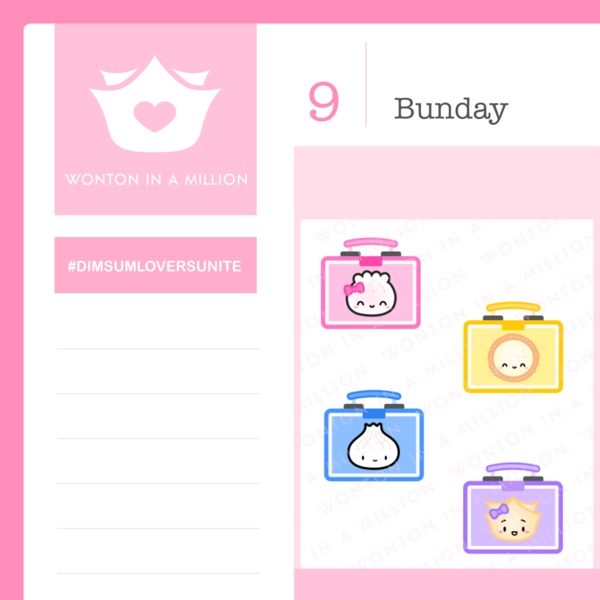 Lunch Boxes | Sticker Sheet
