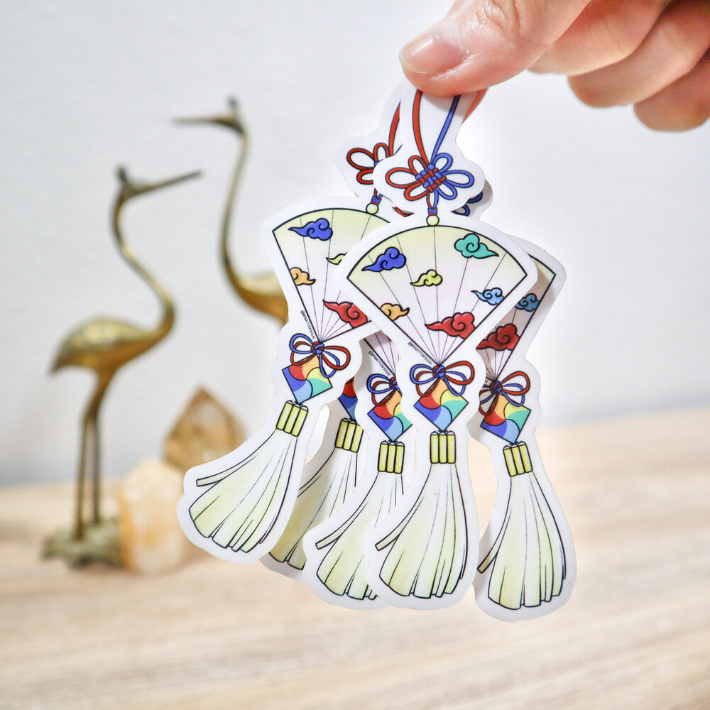 매듭 Maedeup | Transparent Vinyl Sticker