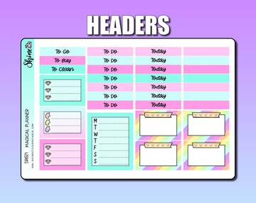 Magical Planner | Vertical Kit