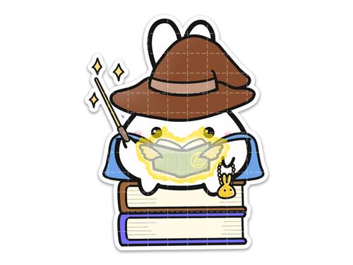 Magic Reading Vinyl Sticker