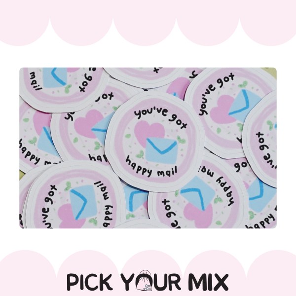 You've Got Mail Wax Seal | Sticker Flake (set of 12)