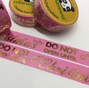 Do Not Open Until Christmas | Washi