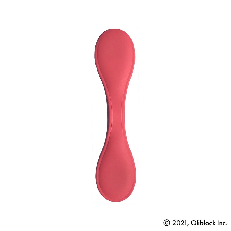 Matte Watermelon Magnetic Paper Clip