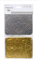 Debossed Metal Cards | Project Life