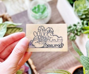 Crystal Wonders | Metal Sticker