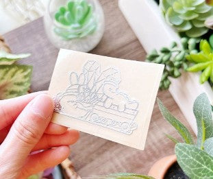 Crystal Wonders | Metal Sticker