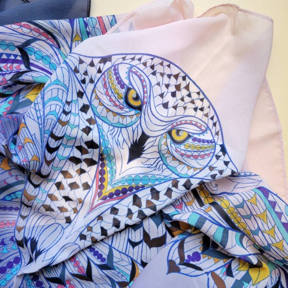 Midsummer Night - Owl Scarf