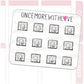 Weather - Foggy | Mini Sticker Sheet
