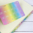 FOIL Mini Monthly Tabs | Mini Sheet