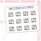 Weather - Sunny with Clouds | Mini Sticker Sheet