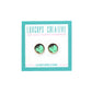 Enamel Dinosaur - Mint | Earrings
