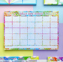 Monthly Rainbow Leopard Planner Deskpad