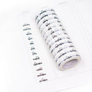Months Of The Year Scripts Washi Set (Set of 12)