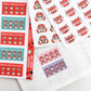 Mei Mood Tracker (Red/Green) | Sticker Sheet
