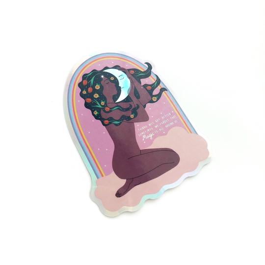 Moon Goddess by Katarina Samohin (Collab collection Holo Sticker)