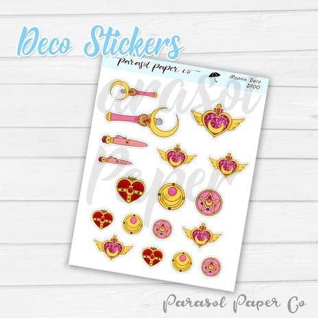 Moonie Deco | Sticker Sheet