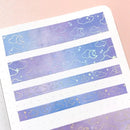 Soft Galaxy Blue Moonlight | Washi (Set of 2)