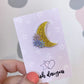 Moon & Flowers | Enamel Pin