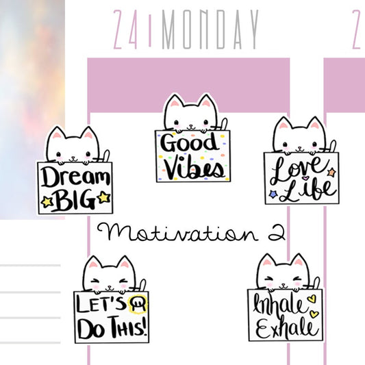 Motivation 2 | Sticker Sheet
