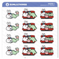 Movie with Lil' Friends | Sticker Sheet