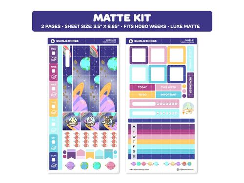 Need A Lil' Space  | Hobonichi Weeks Kit