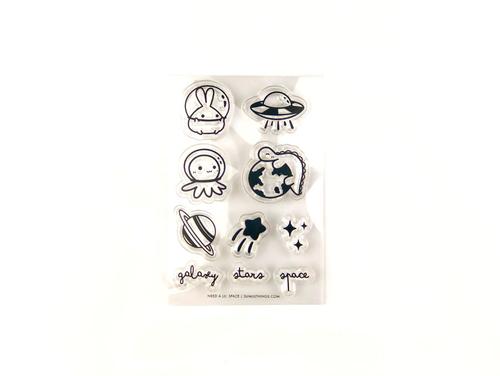 Need A Lil' Space  | Mini Clear Stamp Set