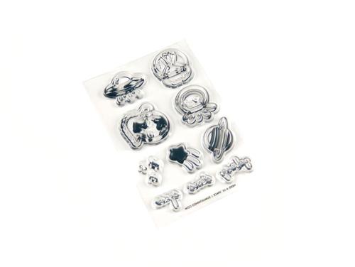 Need A Lil' Space  | Mini Clear Stamp Set