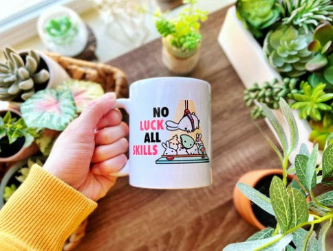 Ceramic Mug - No Luck All Skills