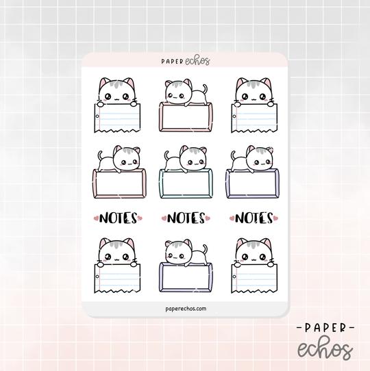 Note Planner | Sticker Sheet